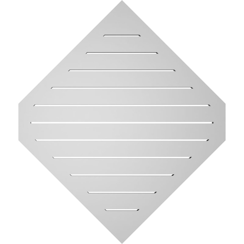 Pente verticale verticale en uréthane Signature, H 1,5 po x l 34 po x L 40 po