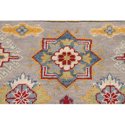 Geometric Kazak Oriental Rug 5