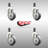 Thermoplastic Rubber Casters
