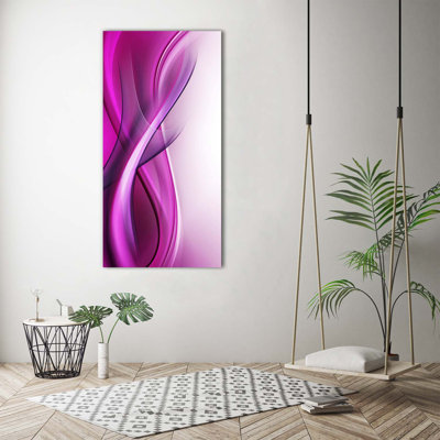 Waves Background - Wrapped Canvas Print