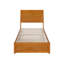 Lit plateforme en bois massif Lamayia avec pied de lit et lit gigogne-1034078369-1034078397