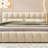 Queen Size Upholstered Platform Bed With Thick Fabric, Grounded Bed With Solid Frame (Bed)-730711890
