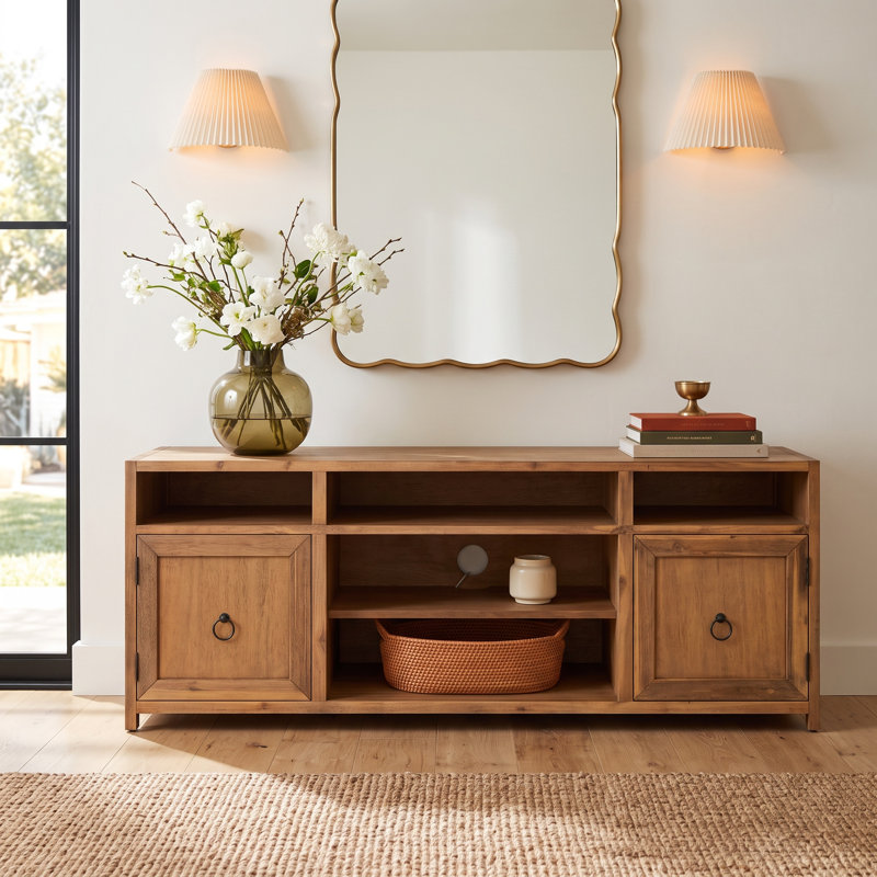 Elin TV Stand for TVs up to 70", Natural