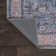 Sarok All-Over Persian Machine-Washable Blue/Red/Brown Rug