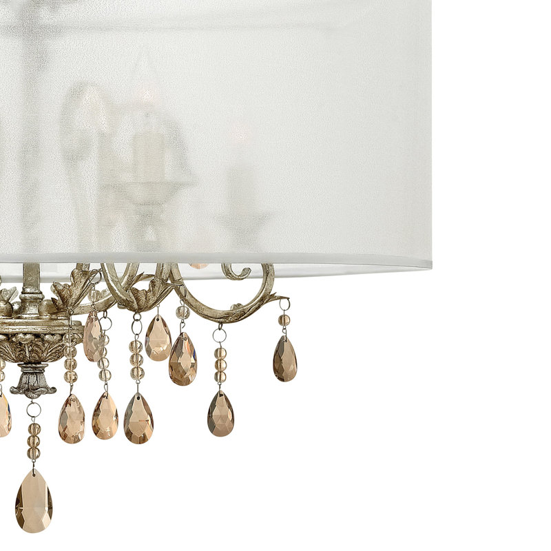 Carlton 4-Light 24" Flush Mount