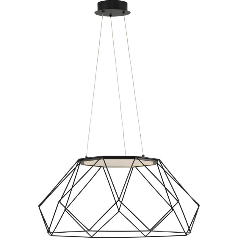 Geodesic LED 1 Dimmable LED Geometric Chandelier, 103.8" H x 27.1" W x 27.1" D
