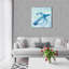 Breakwater Bay «Blue Mama» par Phyllis Adams, art mural en verre acrylique, 12 po x 12 po-763230378