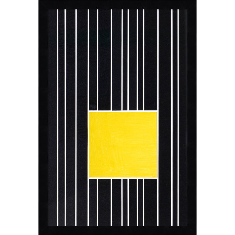 Yellow Box Self Storage by Alex Dunn, Black, 21" H x 14" W