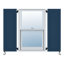 Ensemble de panneaux à panneaux surélevés et à panneau simple architectural Atlantic-37063314-37063318-37063373