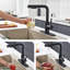 Single Handle Pull Down Sprayer Kitchen Faucet for Kitchen Sink with Water Filtered Function-102373929