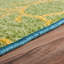 Skadi Blue Kids Floral Playroom Rug-16786971