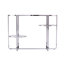 Console à miroir Maxina avec rangement