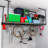 72'' W Metal Height -Adjustable Ceiling Mounted Rack-1484362681-1484362656