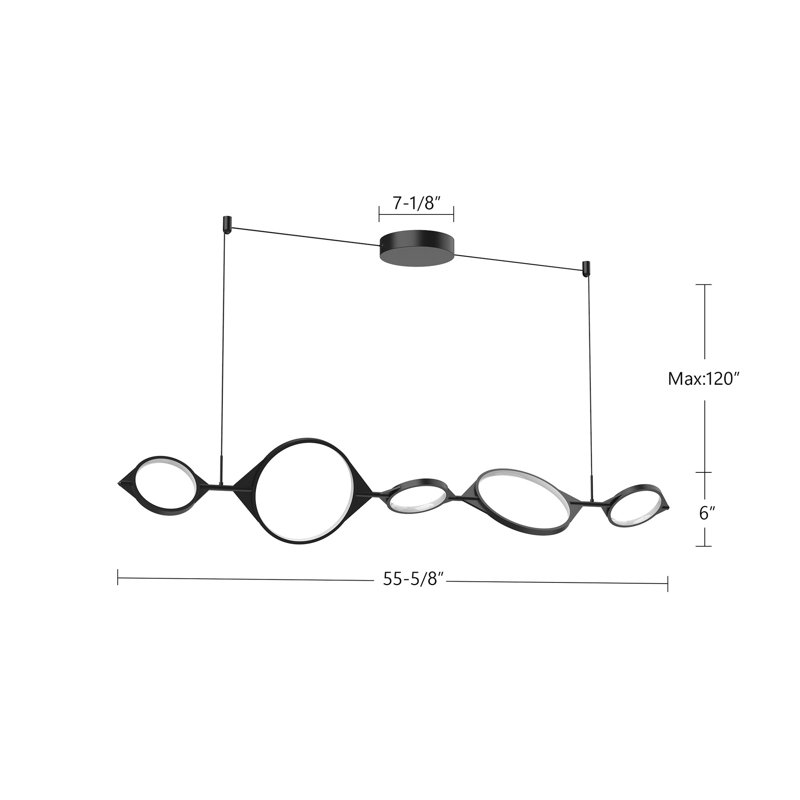Serif 5 - Light LED Pendant