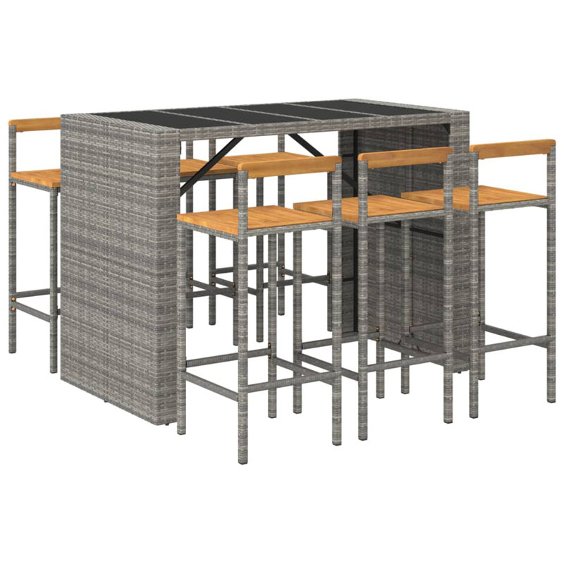 Lidah 40cm Bar Set, Grey