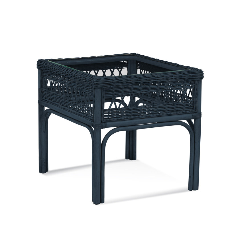 Nassau End Table, 22" H x 26" W x 22" D, Pumice