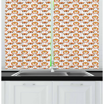 Tailored Kitchen Curtain