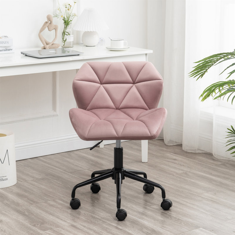 Chaise de bureau pivotante Eldon Diamond, Mauve
