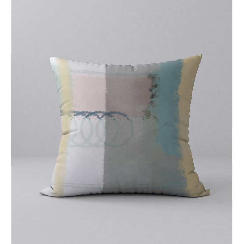 Housse de coussin décorative carrée experte Victor, 24 po x 24 po