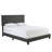 Boyd Sleep Florence Faux Leather Platform Bed | Adjustable Headboard | Luxury Low-Profile Design | 700 lb Capacity-67742378-67742379