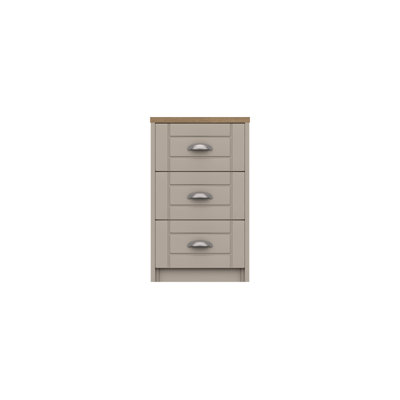 Newhaven 43.4cm W Manufactured Wood Bedside Table