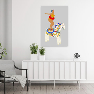 Little Pony Contemporary Horse Wall Art Print