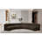 Hisa Upholstered Curved Sectional Reversible-89266777