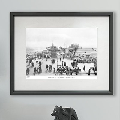 Weston Super Mare, The Pier 1923 - Single Picture Frame Print