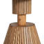 Table d'appoint unique à quatre feuilles et trèfle pour le salon, la chambre à coucher et les petits espaces - Table décorative avec base en grain de bois