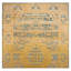 1920s Blue Medallion Antique Indian Lahore Carpet 14'x23' Handknotted Wool Rug