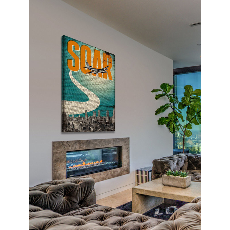 Soar - Wrapped Canvas Print, 61cm H x 41cm W x 4cm D