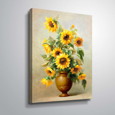 " Sunflower In Bronze II " by 0 Welby