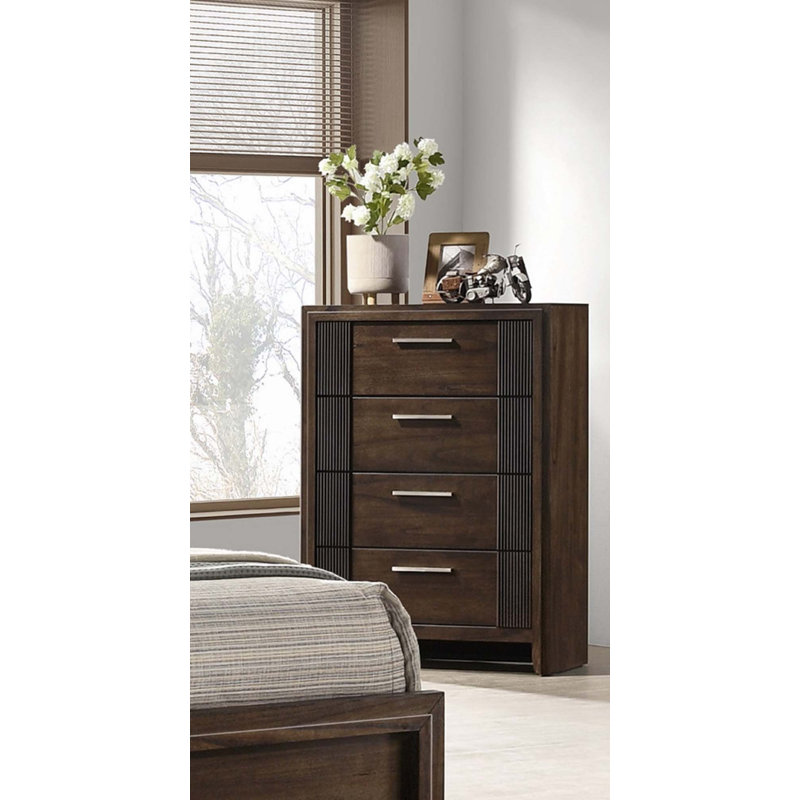 Commode contemporaine 1 tiroir 4 pièces