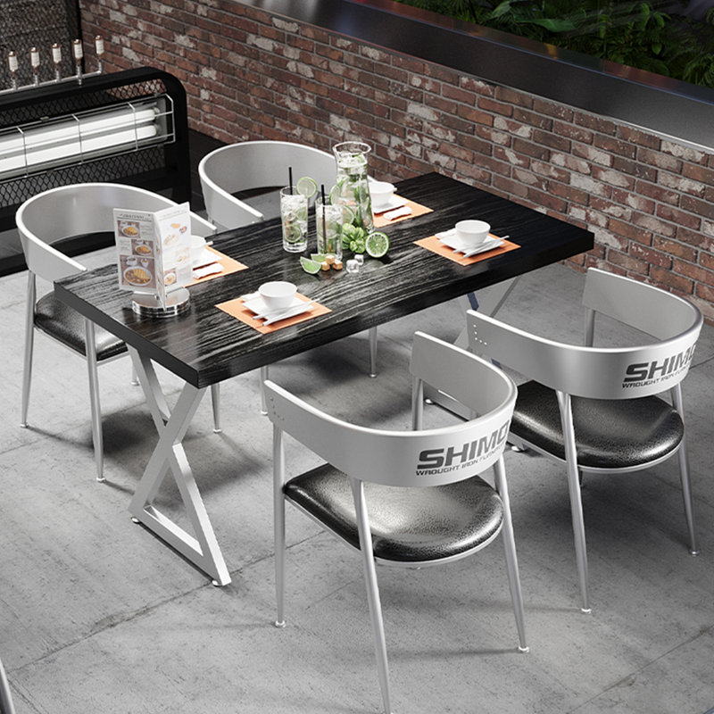 Ensemble de salle à manger rectangulaire l 27,6 po Karsyon, H 29,6 po x L 55,2 po x l 27,6 po
