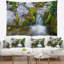 Tapisserie de flux d’eau d’été en polyester avec accessoires suspendus inclus-28500671