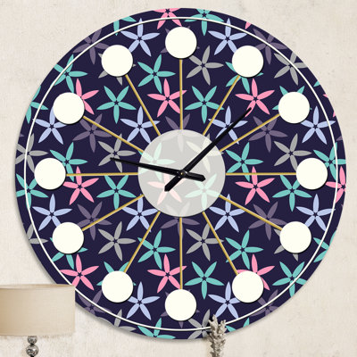 Horloge murale rétro Mid-Century