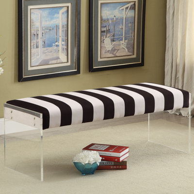 Upholstered Bench by Everly Quinn