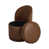 Faux Leather Brown