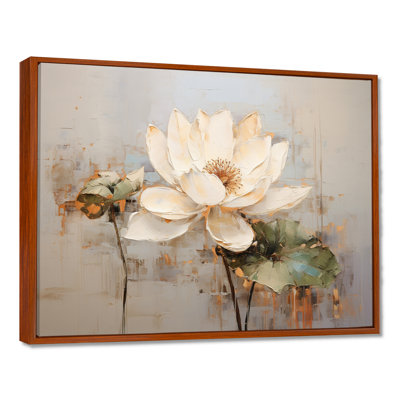 Vintage Lotus Connection II - Lotus Wall Art