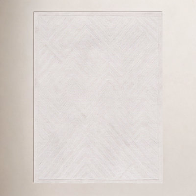 Ginna Hand-Tufted Wool Geometric Rug