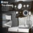 20 Bar Espresso Machine with Built-in Grinder – Stainless Steel Coffee Maker with 2.8L Removable Water Tank, Adjustable Shot Volume & Milk Frother Steam Wand for Latte & Cappuccino – Home & Office Use (Black)-123267254