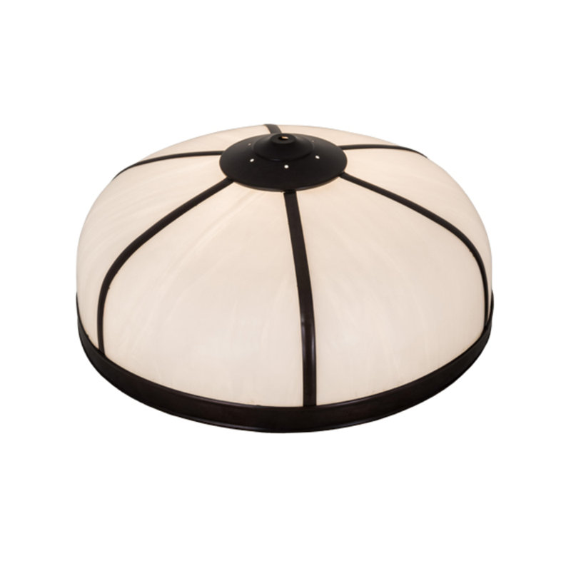 Waut 8'' H Glass Bowl Lighting Shade