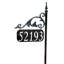 Annandale Double-Sided Reflective Yard Address Post- 30"-39119843