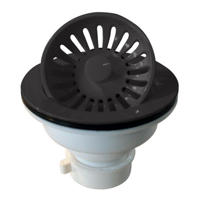 4-3/8" Push-Pull Style Kitchen Sink Basket Strainer