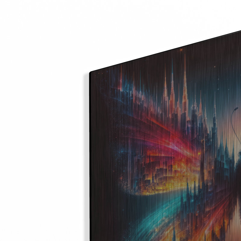  «Gothic Butterfly 4» par Rey Klimt, art mural en métal, 24 po x 24 po, H 24 po x l 24 po
