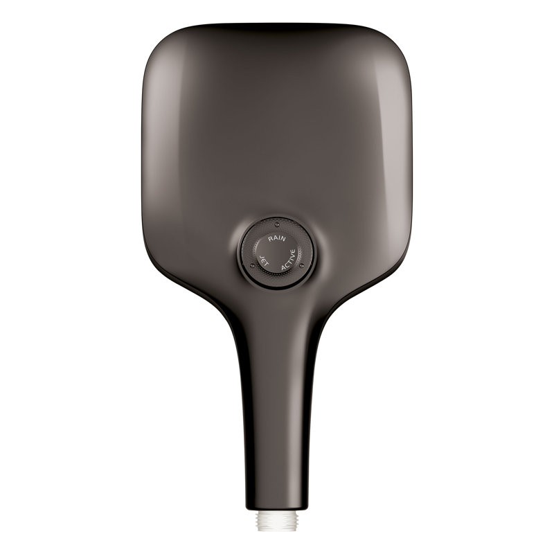 Rainshower Multi Function Handheld Shower Head, Hard Graphite