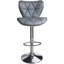 Tabouret de comptoir pivotant à hauteur réglable 32,5 po Anjolee avec structure en métal-347926588