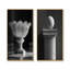 Ensemble de 2 pièces monochromes de l'architecture architecturale, photo I-305176979-305176986-305176987