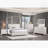 Malco Queen Oak Four Post Bed