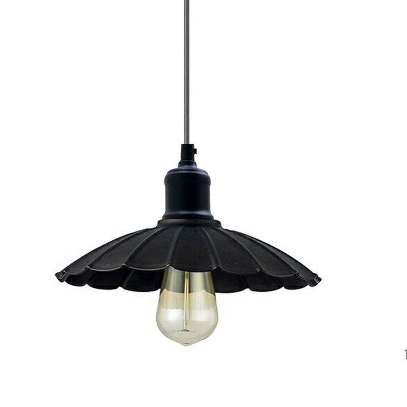 Bunceton 1 - Light Black Pendant, Black